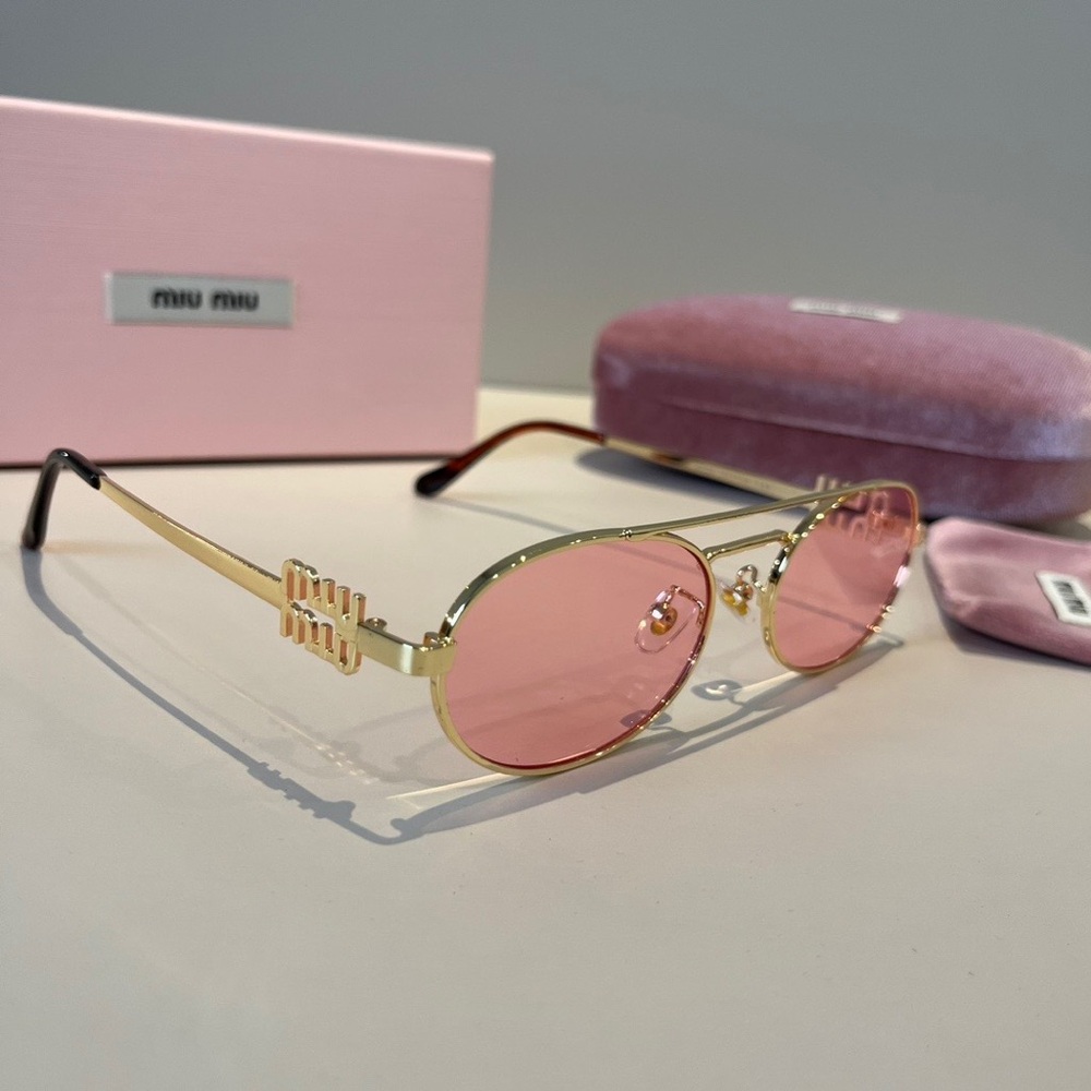 Miu Miu Pink Sunglasses